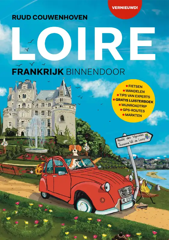 Frankrijk Binnendoor LOIRE tips voor de boekhandel Cover LOIRE jubileumuitgave